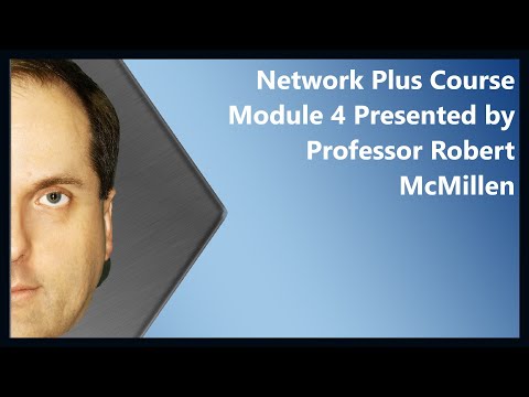 Network Plus Course Module 4 Presented by Professor Robert McMillen