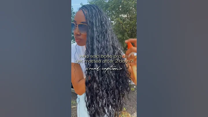 BEST HAIR FOR BOHO BRAIDS! Comment ‘hair details’ for the hair info #knotless #bohobraids