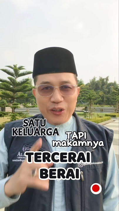 Makam Keluarga Tercerai Berai… Ziarah Jadi Berat. Saya kasih Solusi