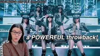 (G)I-DLE- Super Lady M/V REACTION!