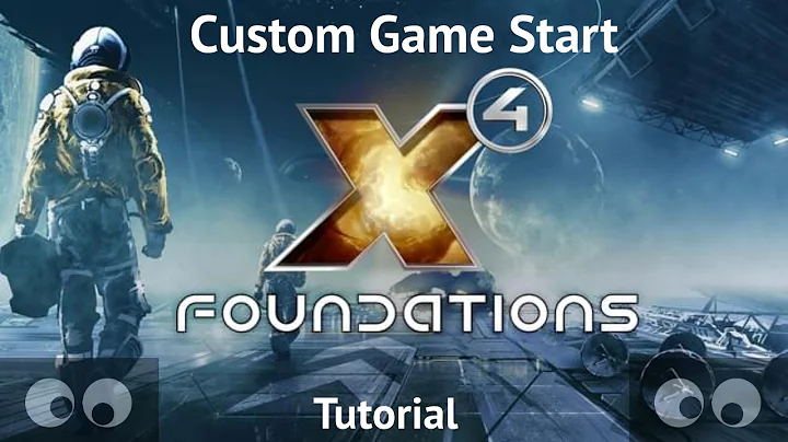 X4: Foundations Tides Of Avarice Custom game start tutorial