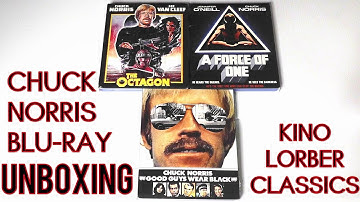 CHUCK NORRIS Blu-ray Haul UNBOXING | Kino Lorber Classics