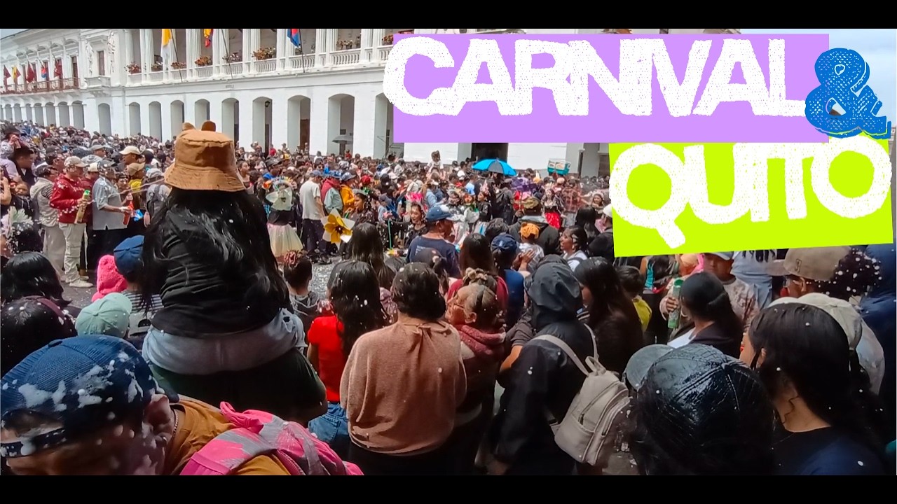 Carnival in Quito - A total mess..