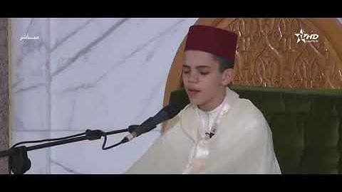 القارئ الزبير الغوزي يبهر المصلين بتلاوة رائعة من رمضان 1438 2017 ليلة 27 بحضور الملك محمد السادس