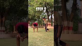 Sideflip easy tutorial for beginners 💪 #parkour #calisthenics #fitness #bodyweightexercise #workout