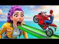 الرجل العنكبوت انقاذ باتمان Spider-Man Rescue batman vs iron man vs venom funny Game GTA 5 superhero