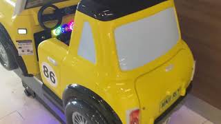 Northern Leisure Yellow MK2 Rally Car Kiddie Ride (Updated) (Filmed Today)