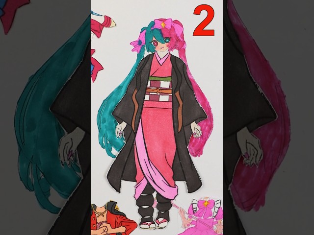 Choose the correct|Hatsune Miku| Anime mode🔥 #hatsunemiku #shorts