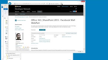 SharePoint 2013 | Office 365  -  Deploy Facebook Wall Webpart