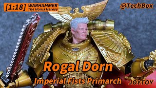 Joytoy Warhammer 30K, Imperial Fists Rogal Dorn, Primarch of the Vllth Legion, 1/18 action figure