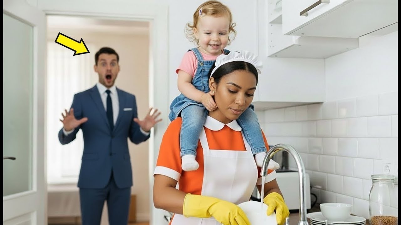 A Millionaire Arrived Home Half an Hour Early — And What He Saw Stunned Him to the Core