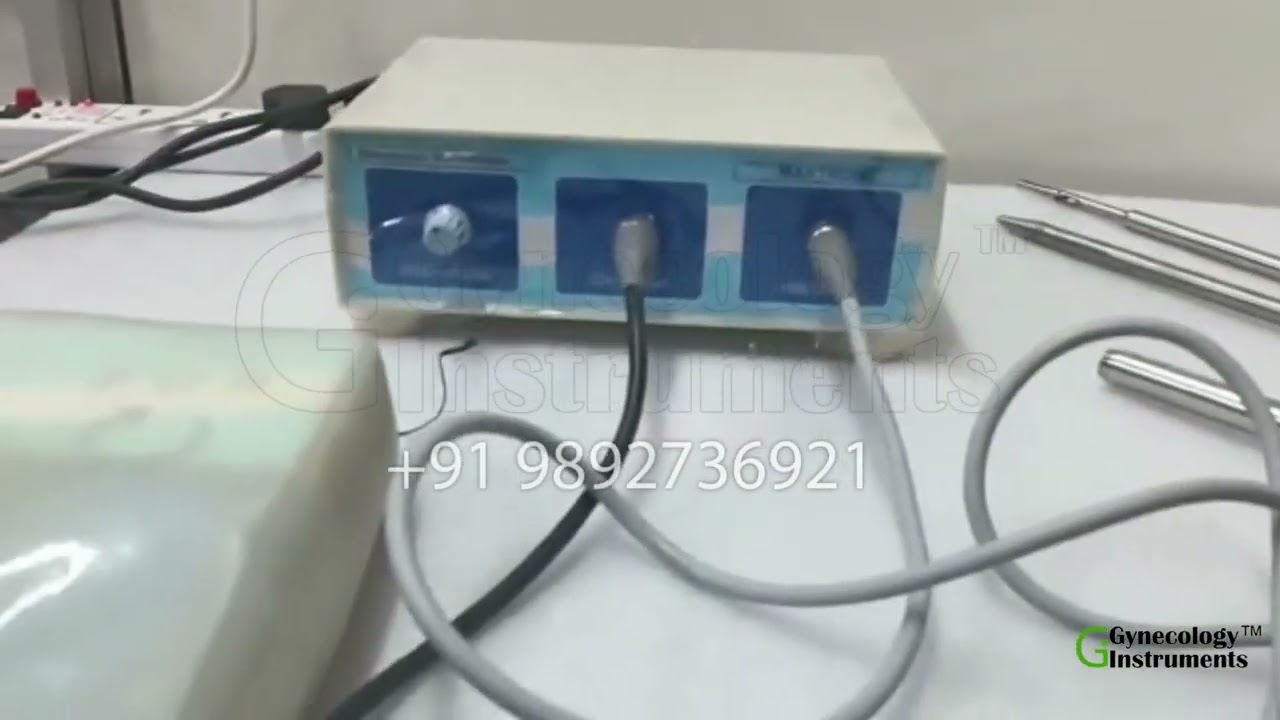 Laparoscopic Morcellator Setup By Gynecology Instruments ™