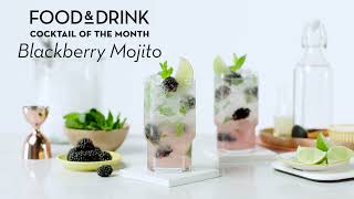 Cocktail of the Month | Blackberry Mojito