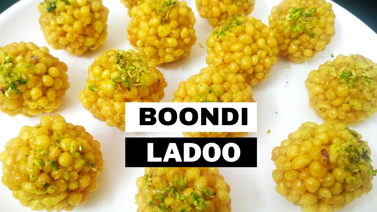 बूंदी लाडू रेसिपी Boondi ladoo Recipe in Marathi Boondi ke laddu
