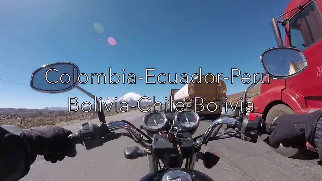 South America on a motorcycle - solo from Colombia to Chile
