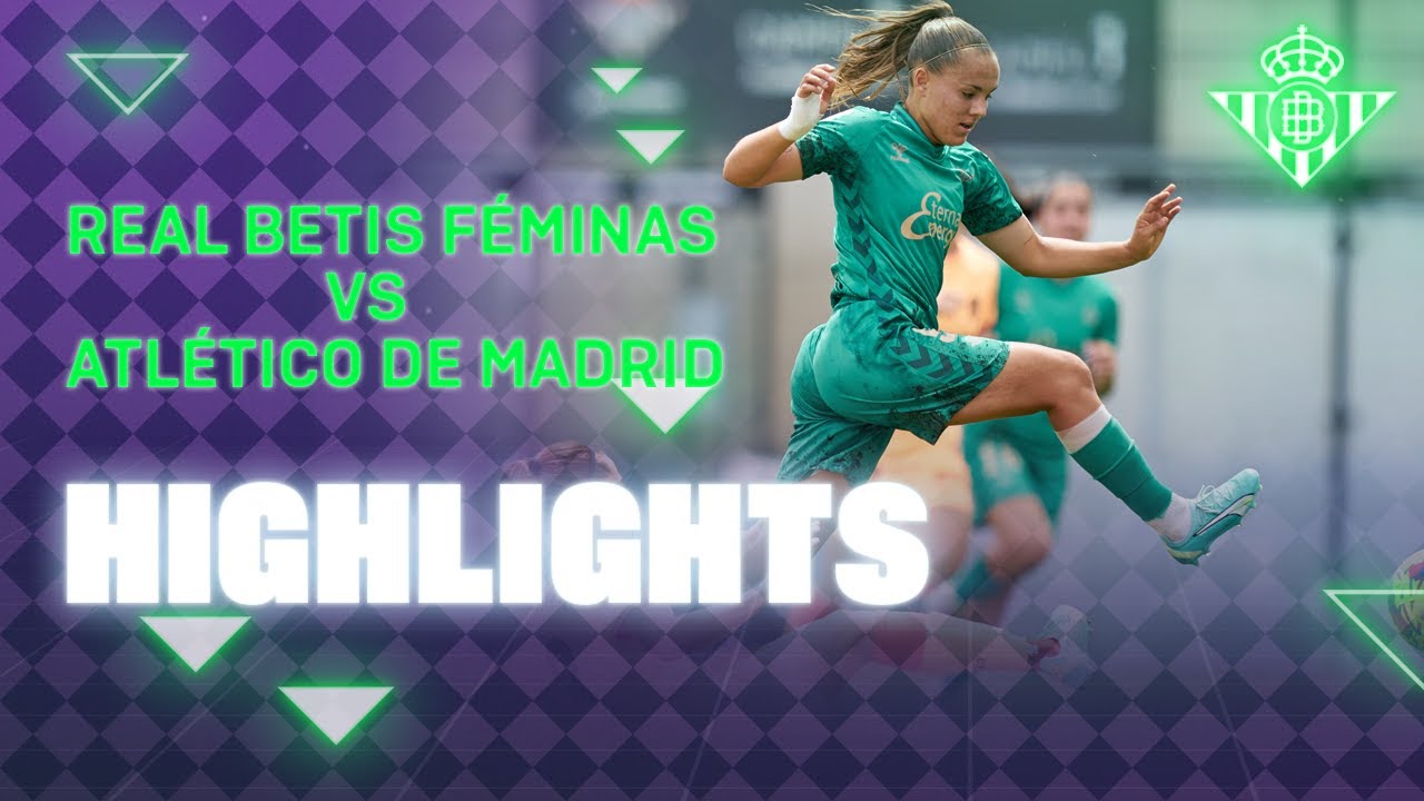 ¡Un punto de oro en la lucha por la permanencia! | Real Betis FÉMINAS 1 ...