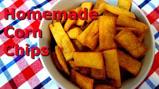 Homemade Corn Chips  Three Ways