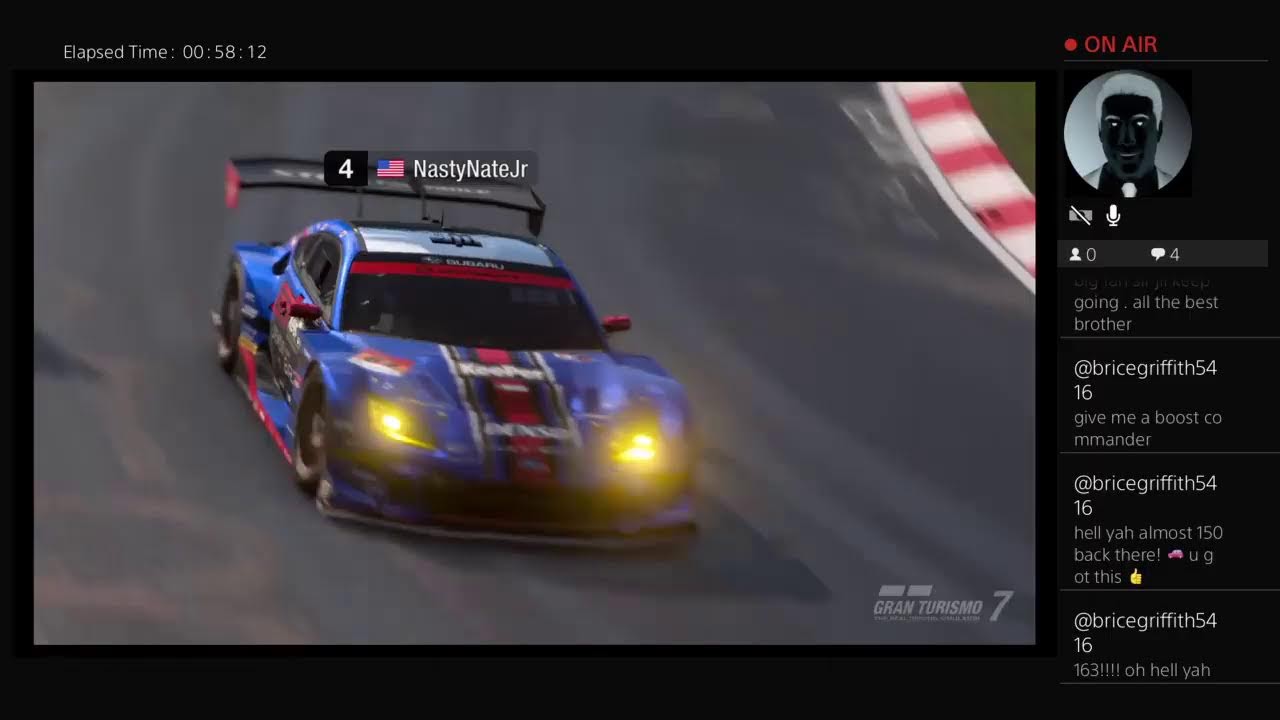 Grand Turismo 7 chilling smoking