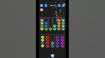 Lv 475 Ball Sort Puzzle - Color Game / 顏色分類遊戲 / ボールソーティングパズル (Guru Game)  #ballsortpuzzle