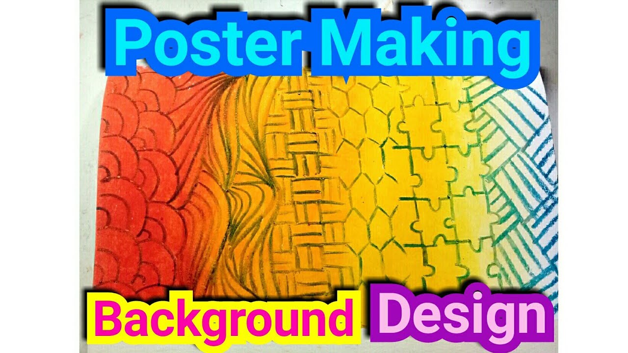 Poster Making Background Ideas For Portraits IMAGESEE