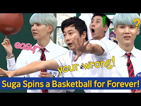 [Knowing Bros Best ep.94] Suga Spins a Basketball Until His Fingernails Burn!🏀🔥