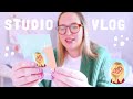 STUDIO VLOG | Packaging Orders & New Thankyou Cards | 039