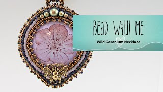 Bead With Me - Wild Geranium Necklace