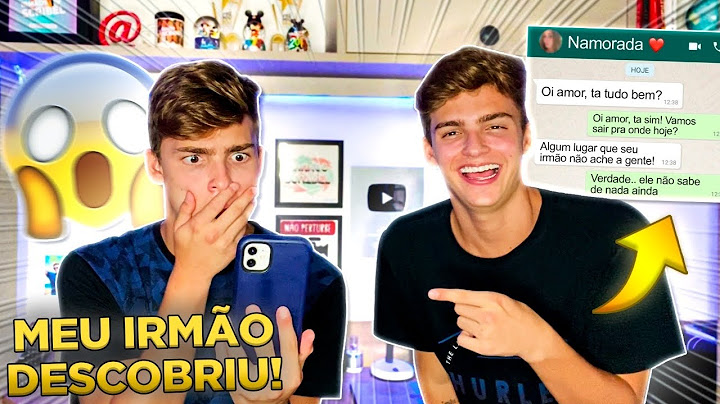 MEU IRMÃO DESCOBRIU QUE EU ESTOU NAMORANDO! •Irmãos Scribel•
