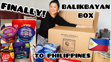 PREPARING MY BALIKBAYAN BOX! WHAT I SEND TO MY FAMILY IN THE PHILIPPINES!