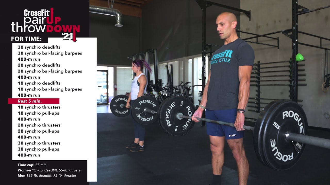 21 Crossfit Pairup Throwdown Workout Released Youtube