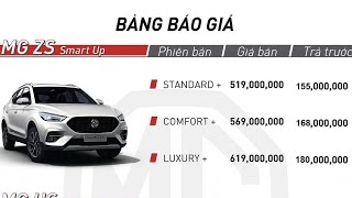 MG ZS 2021 ? Bảng báo giá chi tiết, khuyến mãi t7, lãi suất ngân hàng | 0389.2525.09 - Thanh Sơn MG