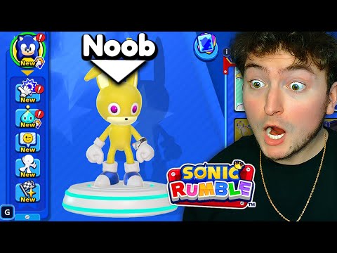 Starting Over as NOOB in SONIC RUMBLE!