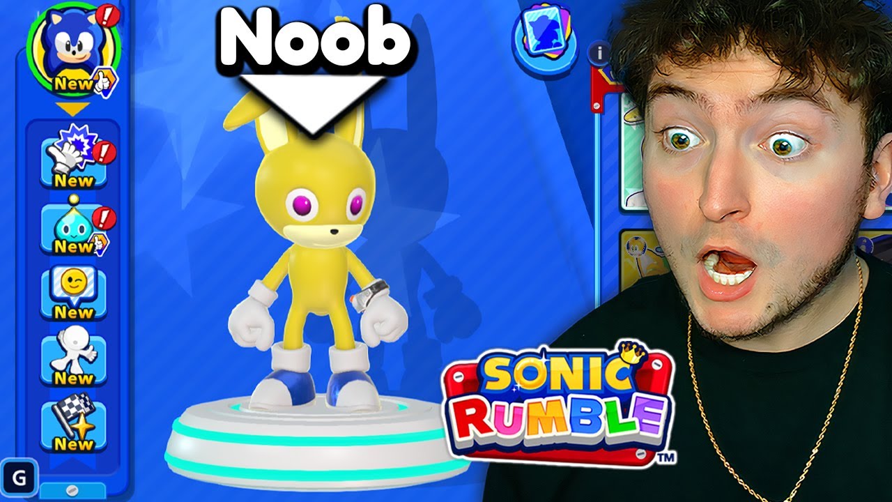 Начинаем заново как НУБ в SONIC RUMBLE!