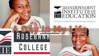 Vlog: A realistic day in the life of a Rosebank College student | Student Life