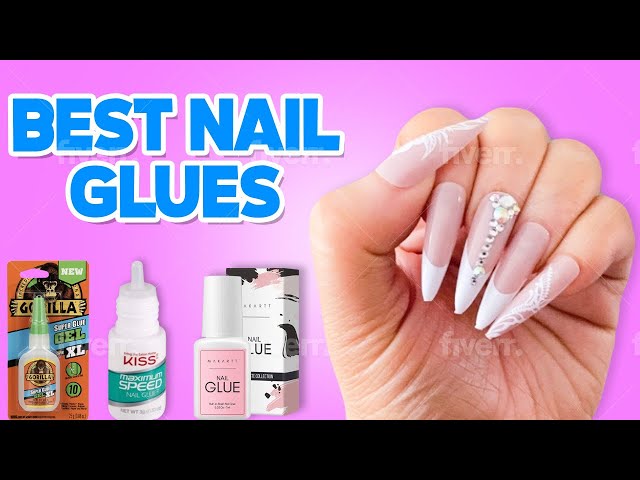 Buy Strong Nail Glue, Best Nail Glue Set of 10 Tubes Online in India - Etsy