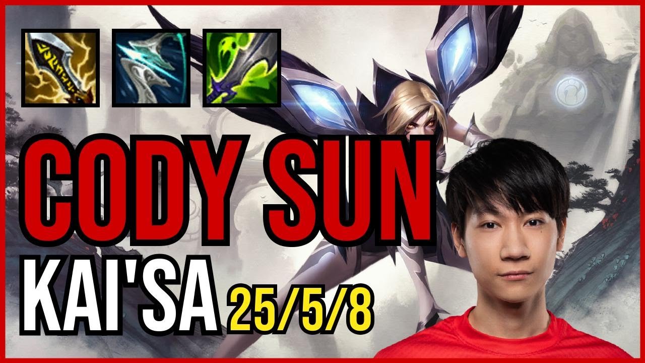 CODY SUN - KAI'SA vs. KALISTA ADC | NA GRANDMASTER | PATCH 11.2 | PENTAKILL