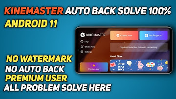 How to Fix Kinemaster Auto Back Problem // Kinemaster Auto Back Fix Android 11 // Helper Guruji