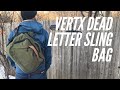 Vertx Dead Letter Sling Bag: Multiple Carry Configurations, Excellent Construction