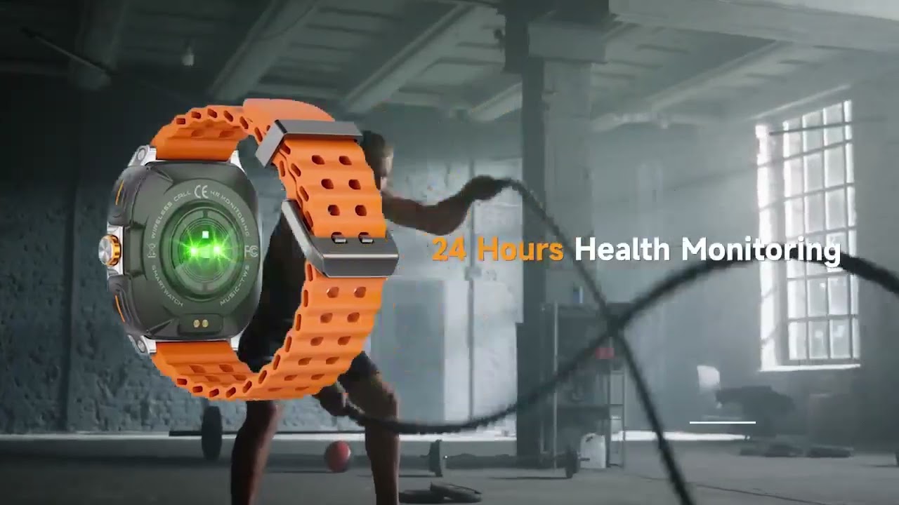 HAMTOD GT98 Headphones Smart Watch - YouTube