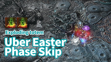 [POE 3.21] PF Exploding Totem Trap (Poison) The Uber Easter Phase skip