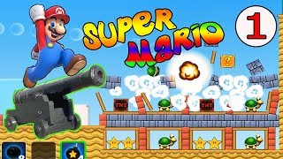 Супер Марио и Пушка Мультик игра для детей 1 Серия Прохождение Suer Mario Супер Марио и Пушка Мультик игра для детей 1 Серия Прохождение Suer Mario