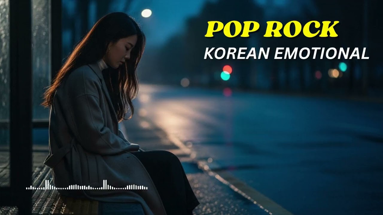 Relaxing Korean Pop Rock Mix 🎶 Emotional Songs for Stress Relief