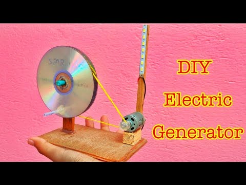 School Science Project Electric Generator | Electric Generator | How to get Free electricity.