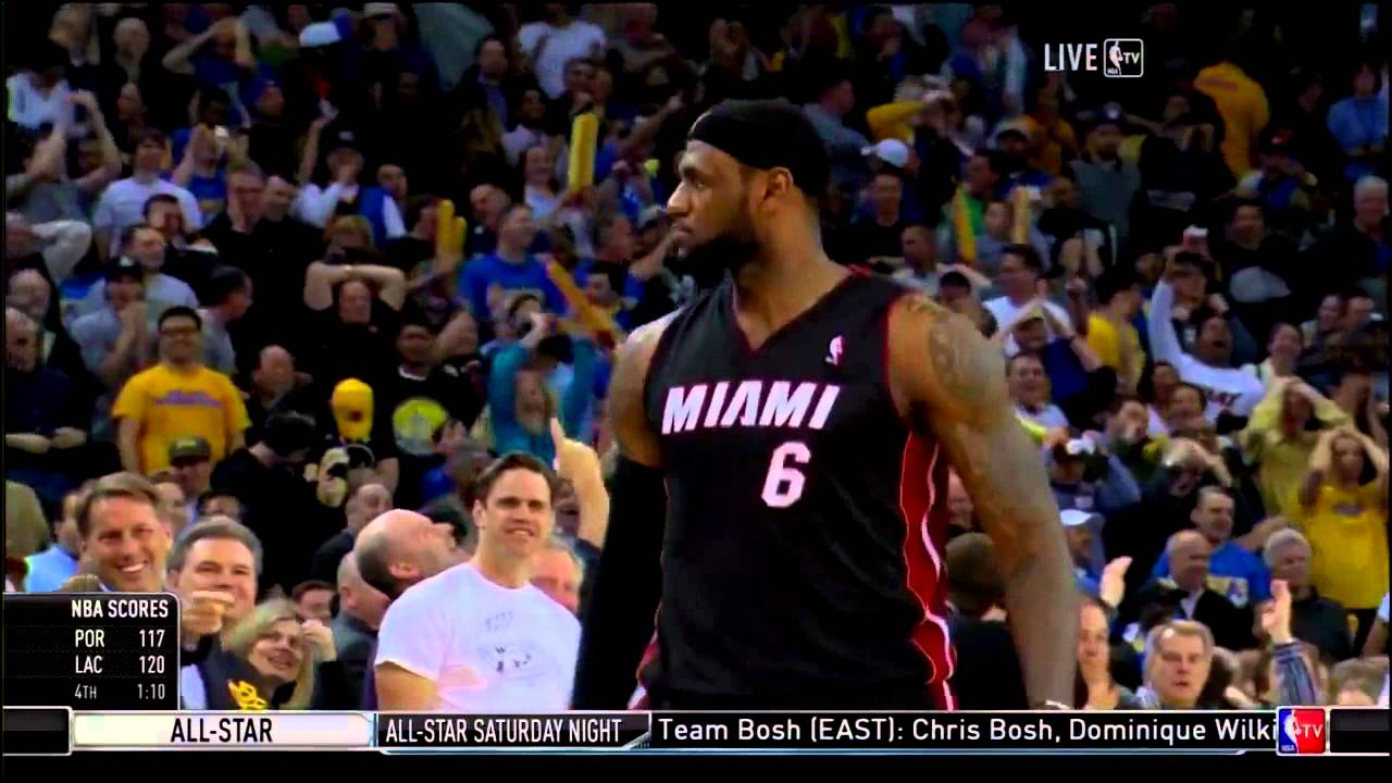 lebron buzzer beater warriors