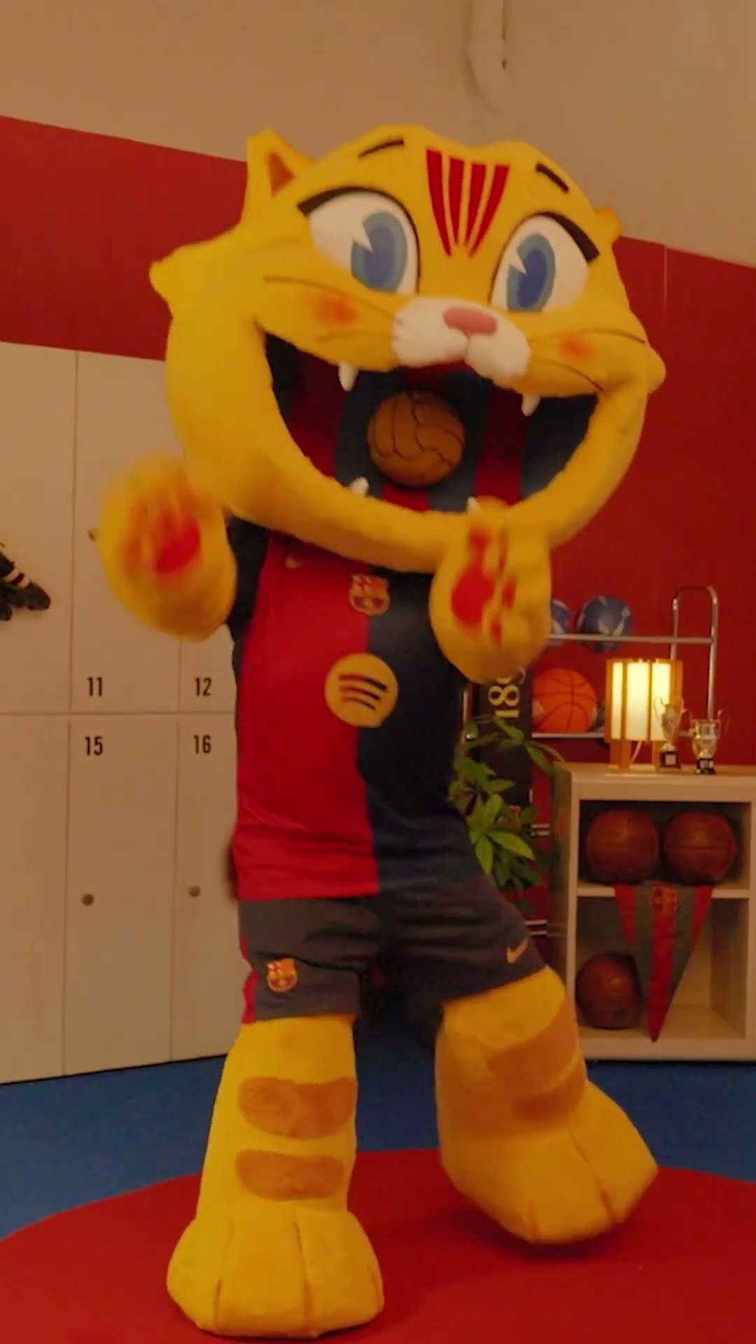 A Filming Day with CAT ?? #fcbarcelona #shorts
