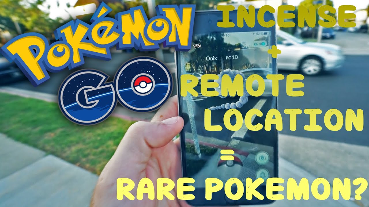 Pokemon GO Remote spot + Incense YouTube