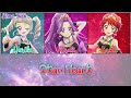 Aikatsu - Star Heart - Tristar - Full &amp; Lyrics [ROM/KAN/ENG]