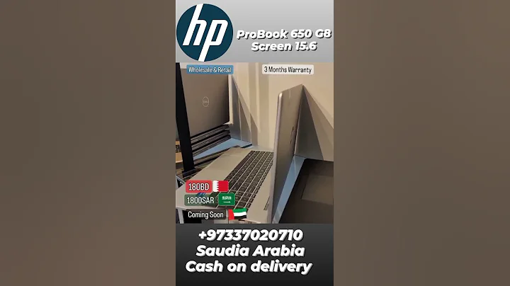 3 Months Warranty! HP ProBook 650 G8 Screen 15.6 Core i5 16GB Ram SSD 512GB +97337020710