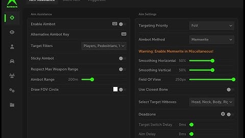 Ambient DMA – Best DMA Cheat for FiveM / GTA V (Full Menu Review)