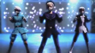 【MMD Hetalia】Talk Dirty (Nordic Flower Trio)